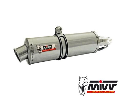 MIVV AS.003.LX1 - Exhaust For Suzuki GSF 600 Bandit Oval High Complete Systems MIVV AS.003.LX1