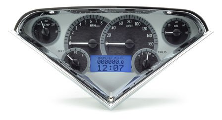 Oil Pressure Dakota Digital VHX-55C-PU-S-B