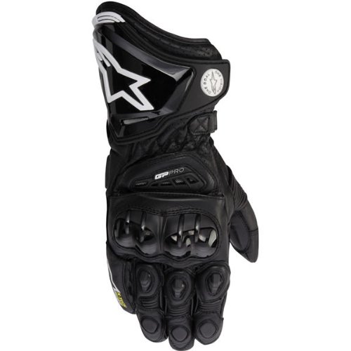 Alpinestars GP Pro Leather Gloves , Distinct Name: Black, Primary Color: Black, Gender: Mens/Unisex, Size: XL, Apparel Material: Leather 3556713-10-XL Gloves Alpinestars 355671310XL