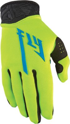 FLY PRO LITE GLV YL/BK SZ 8, FLY Part Number: 366-81308-WPS, Stock photo - actual parts may vary. Gloves Fly Racing 366-81308-WPS