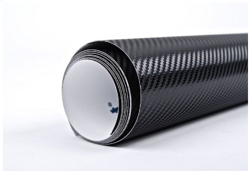 3M 1080 Gloss Black Carbon Fiber Vinyl Wrap Film Sheet 5ft x 6ft (30 Sq/ft) Decals 3M CF12