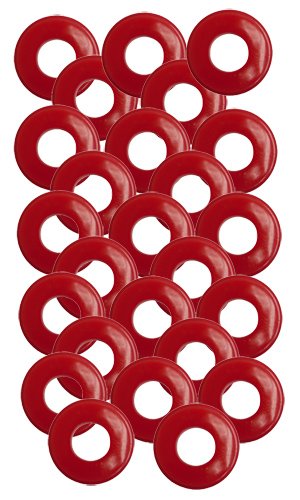 25 Pack of Red Polyurethane Gladhand Seals ABS GPD 777KIT1924