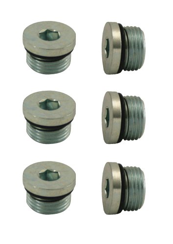 Moroso 97005 3/4-16 Access Drain Plug with O-Ring Oil Drain Plugs Moroso 97005