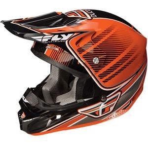 Fly Racing Kinetic Pro Trey Canard Signature Helmet Orange / Black (Medium 73-3490M) Helmets Fly Racing WPS 73-3490