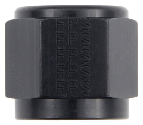 Fragola 481808-BL Black Size (-8) Tube Nut Adapters & Connectors Fragola 481808-BL
