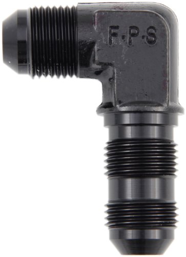 Fragola 483308-BL Black Size (-8) 90° Bulkhead Fitting Adapters & Connectors Fragola 483308-BL