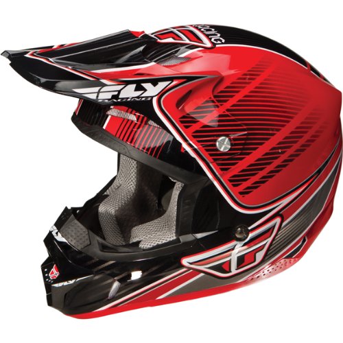 Fly Racing Kinetic Pro Trey Canard Signature Helmet Red / Black (2XLarge 73-34892X) Helmets Fly Racing WPS 73-3489