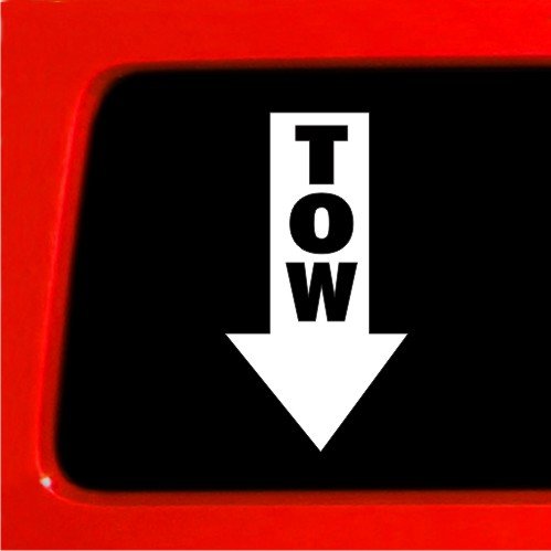 TOW STICKER JDM ARROW vinyl DRAG RACING HOOK DECAL CAR Decals Sticker Connection 77