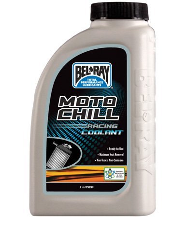 BEL-RAY MOTO CHILL RACING COOLANT (1L), Brand: BEL-RAY, Manufacturer Part Number: 99410-B1LW-CR, Weight: 2.55, Stock Photo - Actual parts may vary, Manufacturer: BEL-RAY Antifreezes & Coolants