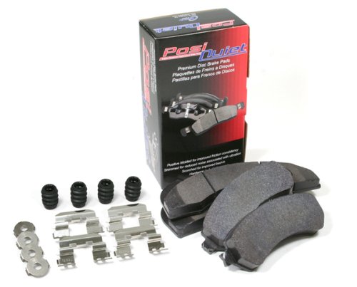 1992-1996 BMW 325I E36 All Posi Quiet Extended Wear Front and Rear Brake Pads Brake Pads Centric PPUSA-106-FRONTREAR-389
