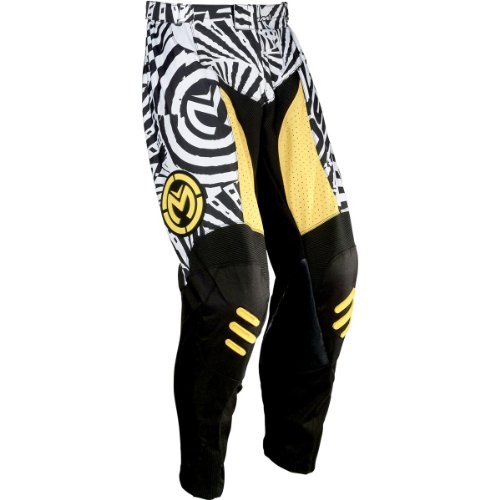 Moose Racing M1 Pants , Primary Color: Yellow, Size: 32, Distinct Name: Yellow, Gender: Mens/Unisex 2901-4025 Protective Pants MOOSE RACING SOFTGOODS 2901-4025