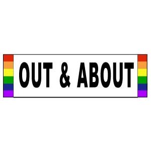 Bumper Stickers Gay Rainbow Sisters BS470