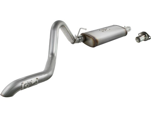 aFe 49-46225 MACH Force XP 2.5 409 Stainless Steel Hi-Tuck Cat-Back Exhaust System for Jeep Cherokee XJ L6-4.0L Exhaust & Emissions AfE Power 49-46225