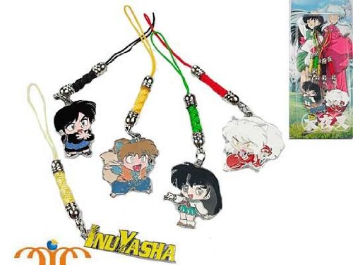 Key Chains Inuyasha Charm IN0021 ( Inuyasha 5 pcs charm set)