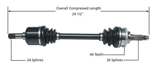 Shafts Prime Choice Auto Parts DSK177
