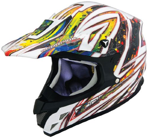 Scorpion VX-34 Trix Off-Road Helmet - Multi, XX-Large Helmets Scorpion 34-6997