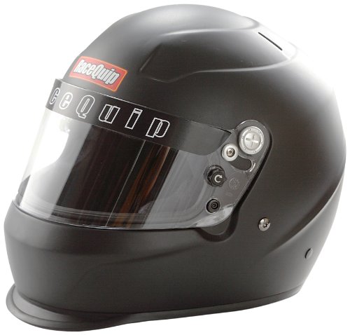 RaceQuip 284993 SA10 Black Medium Flat Full Face Helmet Helmets RaceQuip 284993