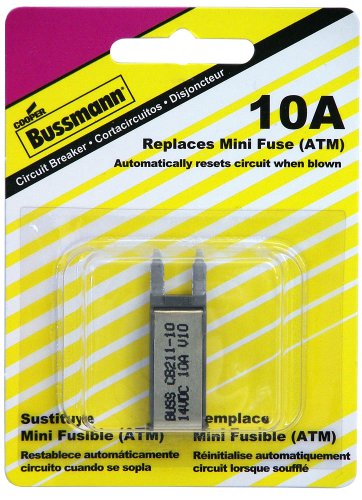Miniature Circuit Breakers Bussmann BP/CB211-10-RP