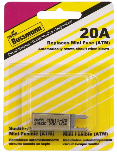 Miniature Circuit Breakers Bussmann BP/CB211-20-RP