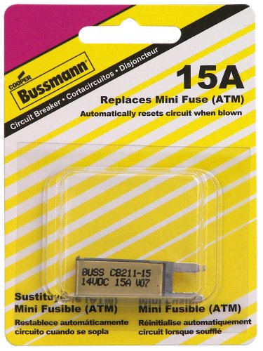 Miniature Circuit Breakers Bussmann BP/CB211-15-RP