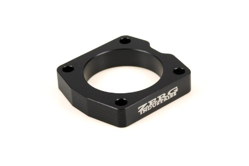 Zerg Throttle Body Spacer Accord 3.0/3.5 Black Fuel Injection Zerg Industries Zrg-tbs30-blk