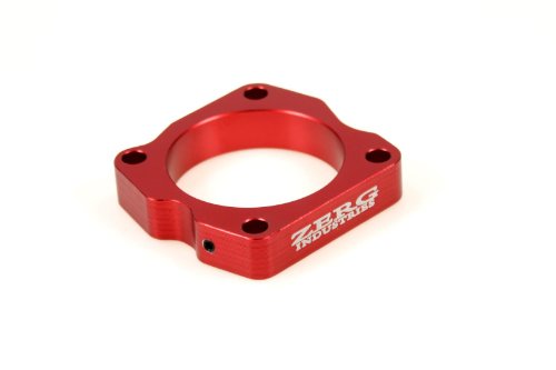 Zerg Throttle Body Spacer 08+ Accord 2.4L Red Fuel Injection Zerg Industries Zrg-tbs24-red
