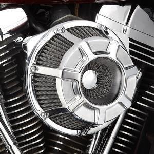 Arlen Ness Inverted Series Air Cleaner Kit - Bevelled - Chrome 18-936 Air Filters Arlen Ness 18-936