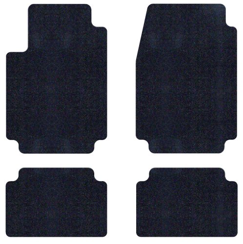 Intro-Tech Designer Front and Second Row Custom Floor Mats for Select Audi A7 Models - Carpet (Black) Custom Fit Intro-Tech Automotive AD-617-DM-1001