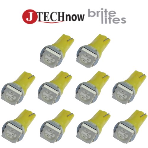 Bulbs britelites 10T5SMD5050Yellow