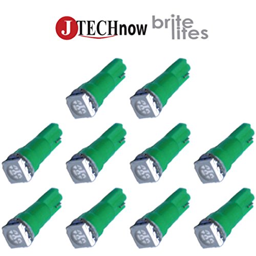 Bulbs Britelites 10T5SMD5050Green