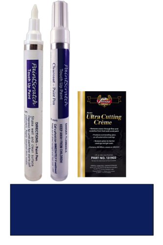 1990 Jeep All Models Navy Blue Metallic AC8/DT8834 Touch Up Paint Pen Kit - Original Factory OEM Automotive Paint - Color Match Guaranteed Touchup Paint PaintScratch Automotive Touch Up Paint 4081p-106-ppu