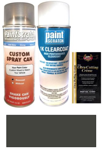 2012 Jeep Grand Cherokee Maximum Steel Metallic AR/KAR Touch Up Paint Spray Can Kit - Original Factory OEM Automotive Paint - Color Match Guaranteed Touchup Paint PaintScratch Automotive Touch Up Paint 4142s-407-spu