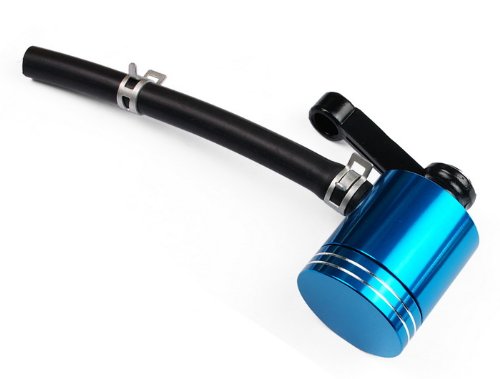 Blue CNC Front UNIVERSAL Motorcycle Brake or Clutch Fluid Reservoir Fit For Ducati Multistrada 1200/S/ABS 2010 Fluid Reservoirs Meizhoushi MT810-Blue-AA-162