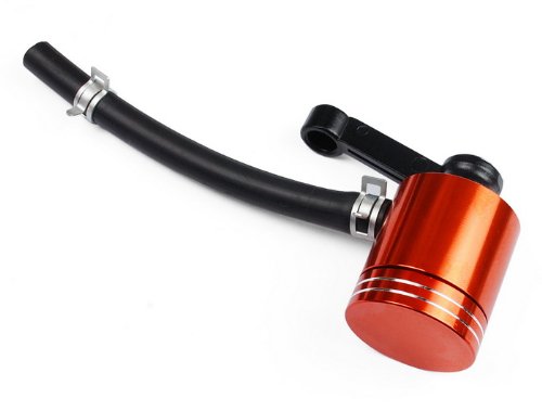 orange CNC Front UNIVERSAL Motorcycle Brake or Clutch Fluid Reservoir Fit For Ducati Monster 1100S/ABS 2009-2010 Fluid Reservoirs Meizhoushi MT810-orange-AA-161