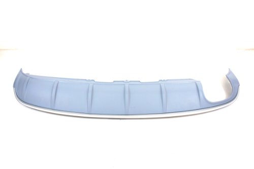 Genuiene Audi Accessories 8T0071620A3Q7 Rear Diffuser with Aluminum-Look Blade Body Audi 8T0071620A3Q7