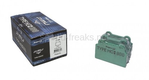 Project Mu HC+800 PH8R500 R500 D1368 Brembo EVO X (Rear) Brake Pads Ball Joints Project Mu PH8R500