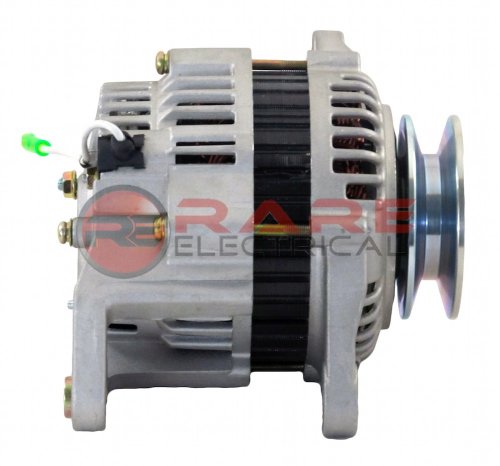 NEW ALTERNATOR YANMAR MARINE ENGINE 4JH3-CE 4JH3-TCE 4JH3E DIESEL 128271-77200 Alternators Rareelectrical 128271-77200