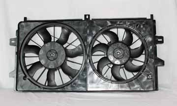 06-08 CHEVY IMPALA/MONTE CARLO 3.5/3.9L RADIATOR & COND Cooling Fan ASSEMBLY Fans TYC 621420
