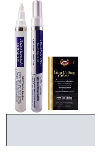 2012 Volvo C70 Electric Silver Metallic 477 Touch Up Paint Pen Kit - Original Factory OEM Automotive Paint - Color Match Guaranteed Touchup Paint PaintScratch Automotive Touch Up Paint 8408p-197-ppu