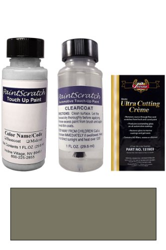 2012 Cadillac SRX Stealth Gray (matt) WA183 Touch Up Paint Bottle Kit - Original Factory OEM Automotive Paint - Color Match Guaranteed Touchup Paint PaintScratch Automotive Touch Up Paint 1162b-1140-tu