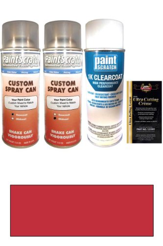 2004 Cadillac All Other Models Red Pearl Tricoat 86/WA379E Touch Up Paint Spray Can Kit - Original Factory OEM Automotive Paint - Color Match Guaranteed Touchup Paint PaintScratch Automotive Touch Up Paint 1113st-30-spt