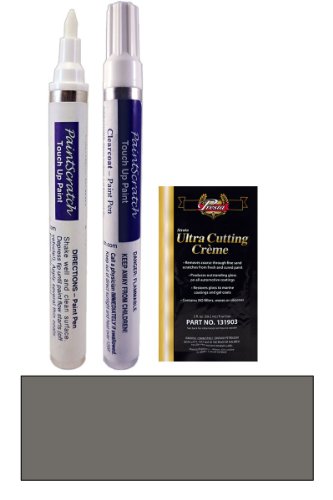 2009 Chevrolet Traverse Cyber Gray Metallic 57U/WA637R Touch Up Paint Pen Kit - Original Factory OEM Automotive Paint - Color Match Guaranteed Touchup Paint PaintScratch Automotive Touch Up Paint 1702p-2409-ppu