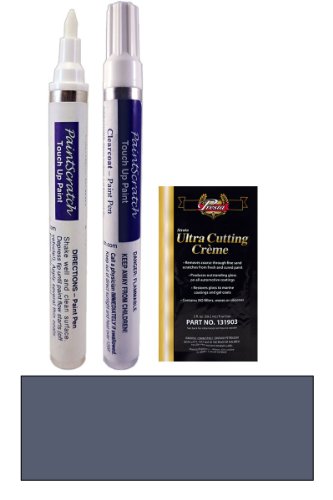 2012 Chevrolet Corvette Sonic Blue Metallic WA818T/GLB Touch Up Paint Pen Kit - Original Factory OEM Automotive Paint - Color Match Guaranteed Touchup Paint PaintScratch Automotive Touch Up Paint 1742p-2463-ppu