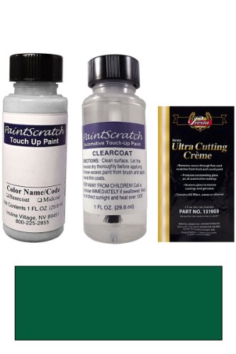 1992 Ford Heavy Duty Truck Deep Jewel Green Pearl Metallic PE/M6587 Touch Up Paint Bottle Kit - Original Factory OEM Automotive Paint - Color Match Guaranteed Touchup Paint PaintScratch Automotive Touch Up Paint 2743b-1470-tu