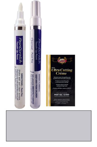 1991 Ford Topaz Light Titanium Metallic (Lower 2-Tone) M6528 Touch Up Paint Pen Kit - Original Factory OEM Automotive Paint - Color Match Guaranteed Touchup Paint PaintScratch Automotive Touch Up Paint 2733p-1524-ppu