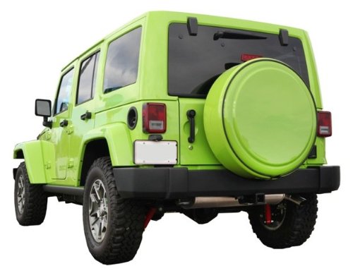 2007-2015 Jeep Wrangler (JK) - 29/30 Color Matched MasterSeries Hard Tire Cover - Flame Red Tire Covers Boomerang MP-JK30-FR