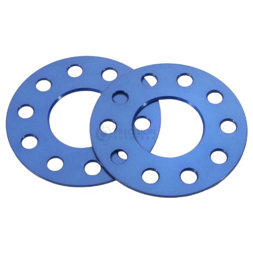 (2) 3mm 5x114.3 Hubcentric Wheel Spacers for Acura TSX TL Honda Accord Civic Prelude CRZ (64.1) Blue Spacers Precision European Motorwerks 3mm-5114.3-64.1-Blue