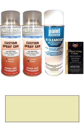 2000 Lexus RX300 White Pearl Tri-coat 057 Touch Up Paint Spray Can Kit - Original Factory OEM Automotive Paint - Color Match Guaranteed Touchup Paint PaintScratch Automotive Touch Up Paint 4437st-2-spt