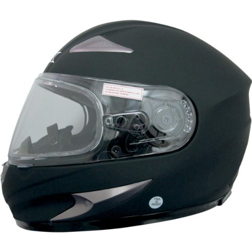 AFX Magnus Snow Helmet With Electric Dual Lens Shield Flat Black XXXL 3XL 0121-0531 Helmets AFX 0121-0531