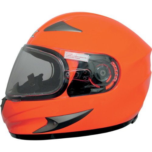 AFX Magnus Snow Helmet With Electric Dual Lens Shield Safety Orange XXXL 3XL 0121-0533 Helmets AFX 0121-0533